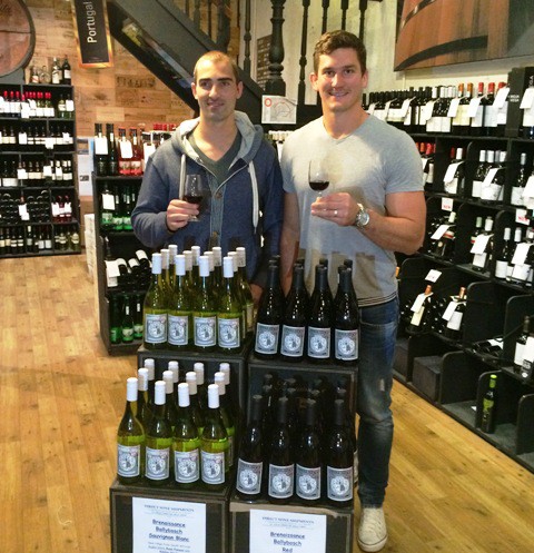 Rugby stars Ruan Pienaar and Robbie Diack lauch Ballybosch wines