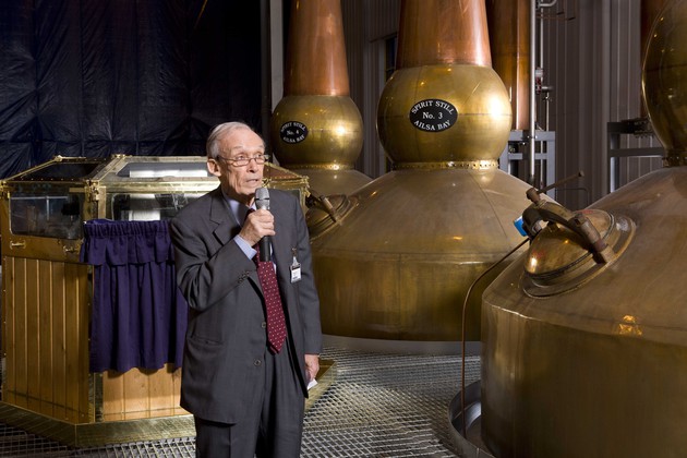 Charles Gordon, of William Grant & Sons, pictured at the opening of Ailsa Craig